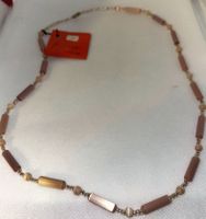 Halskette Stein Glas L 50 cm. (ABB7)