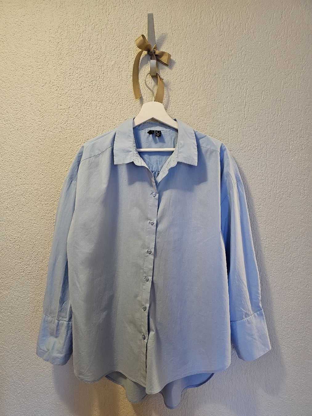 Vero Moda Camicette: Vero Moda Oversize Hemd Hellblau, Gr. L – Usato da Bern venduto da Oscarella