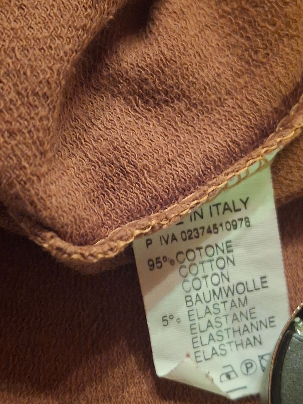 Maglioni & Felpe: Pull couleur camel avec capuchon taille L 95 % coton – Usato da Villiers venduto da san_jn5w 4