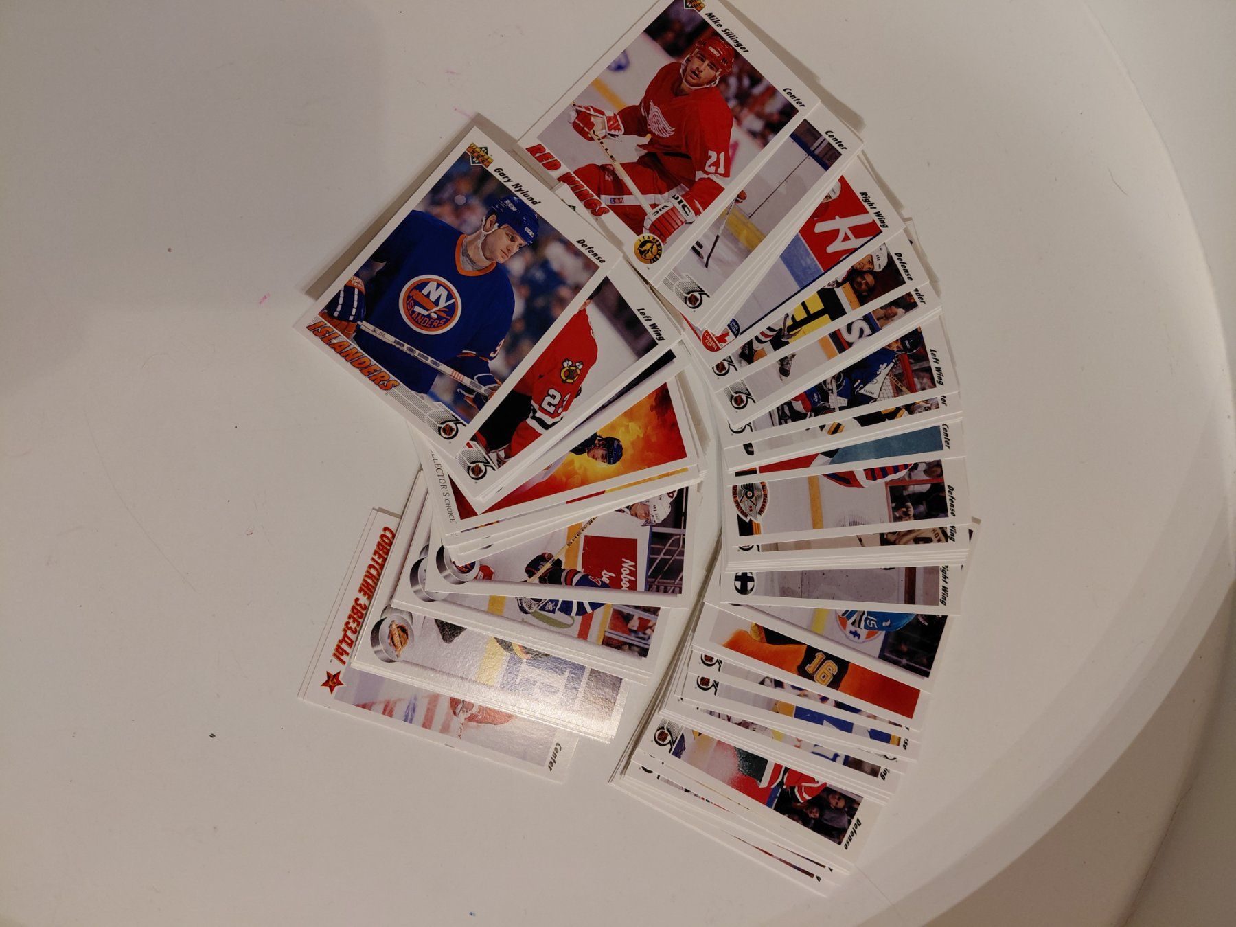 NHL Carte collezionabili: Lot Carte NHL Upper Deck saison 91-92 – Usato da Fey venduto da lav_ch7f