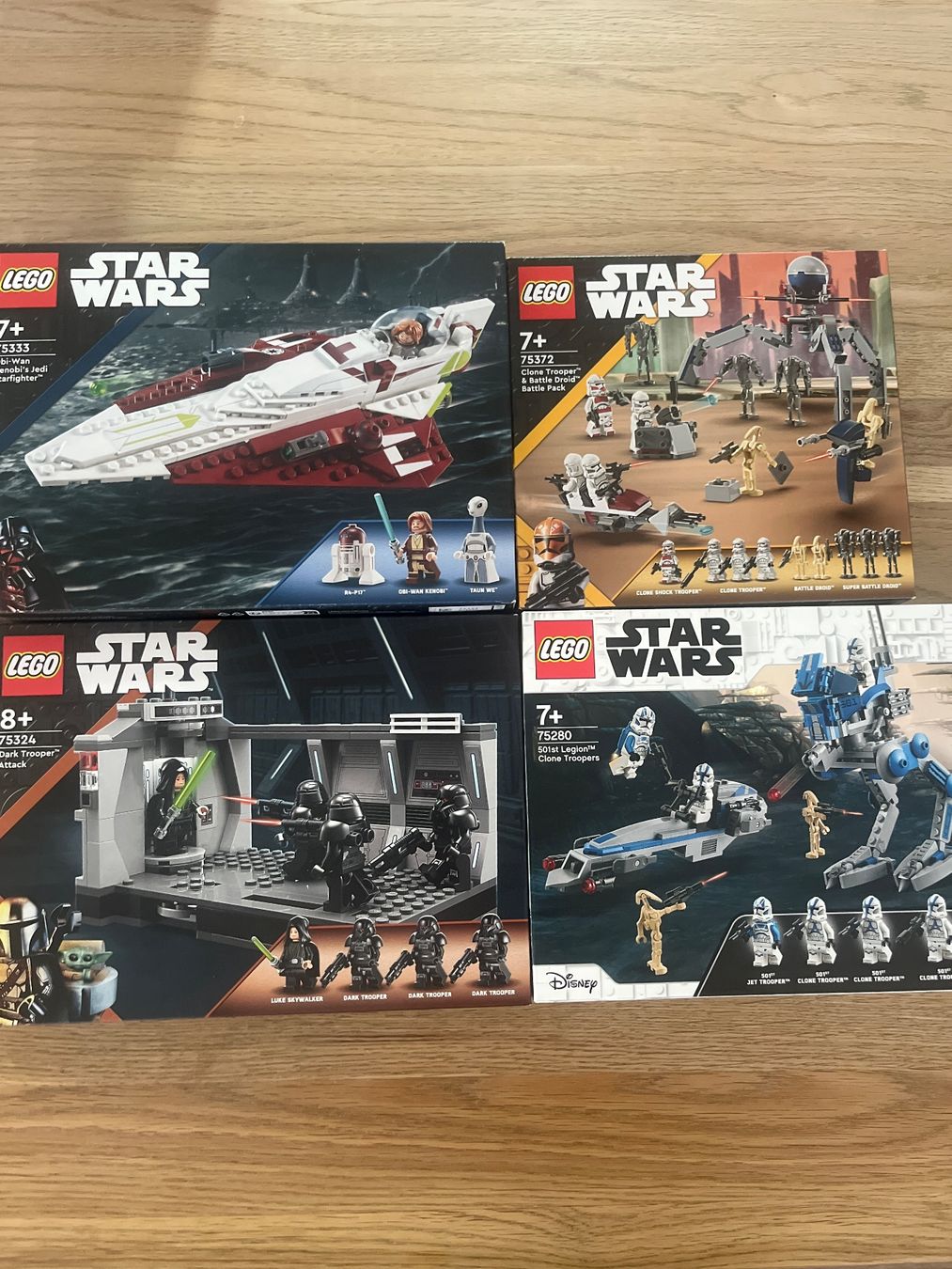Lego Kit di costruzioni: Lego Star Wars 4er Bundle OVP – Nuovo e nell'imballaggio originale da Wimmis venduto da Aluethi