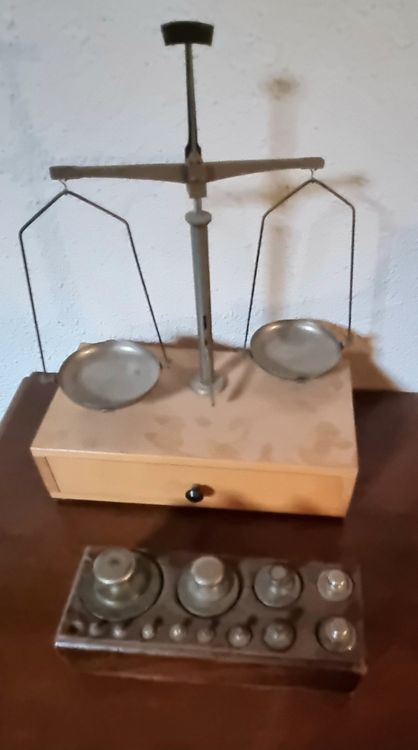 100g Oder 500g Mechanische Waage Gewichtssatz Für Schulphysik – Laborzubehör Präzise & Stabil