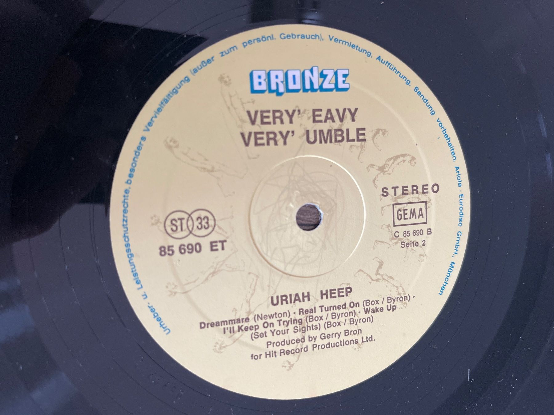 Dischi in vinile: S98/Uriah Heep - ...very 'eavy ...very 'umble – Usato da Frutigen venduto da Philippe_jsp 2