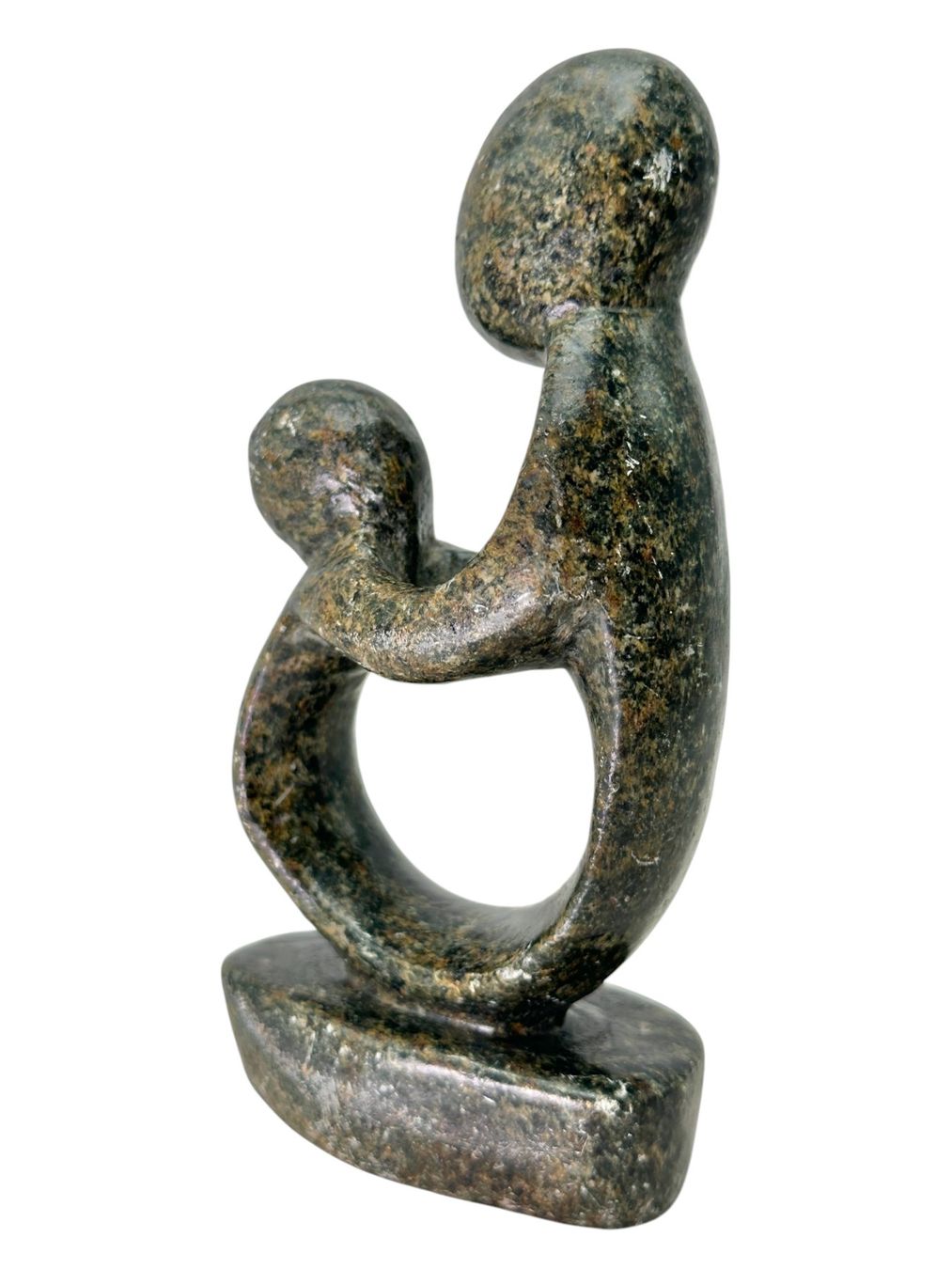 Sculture & Statue: Sculpture moderniste en pierre "La Maternité" – Usato da Morges venduto da DidisLuxeFinds 5