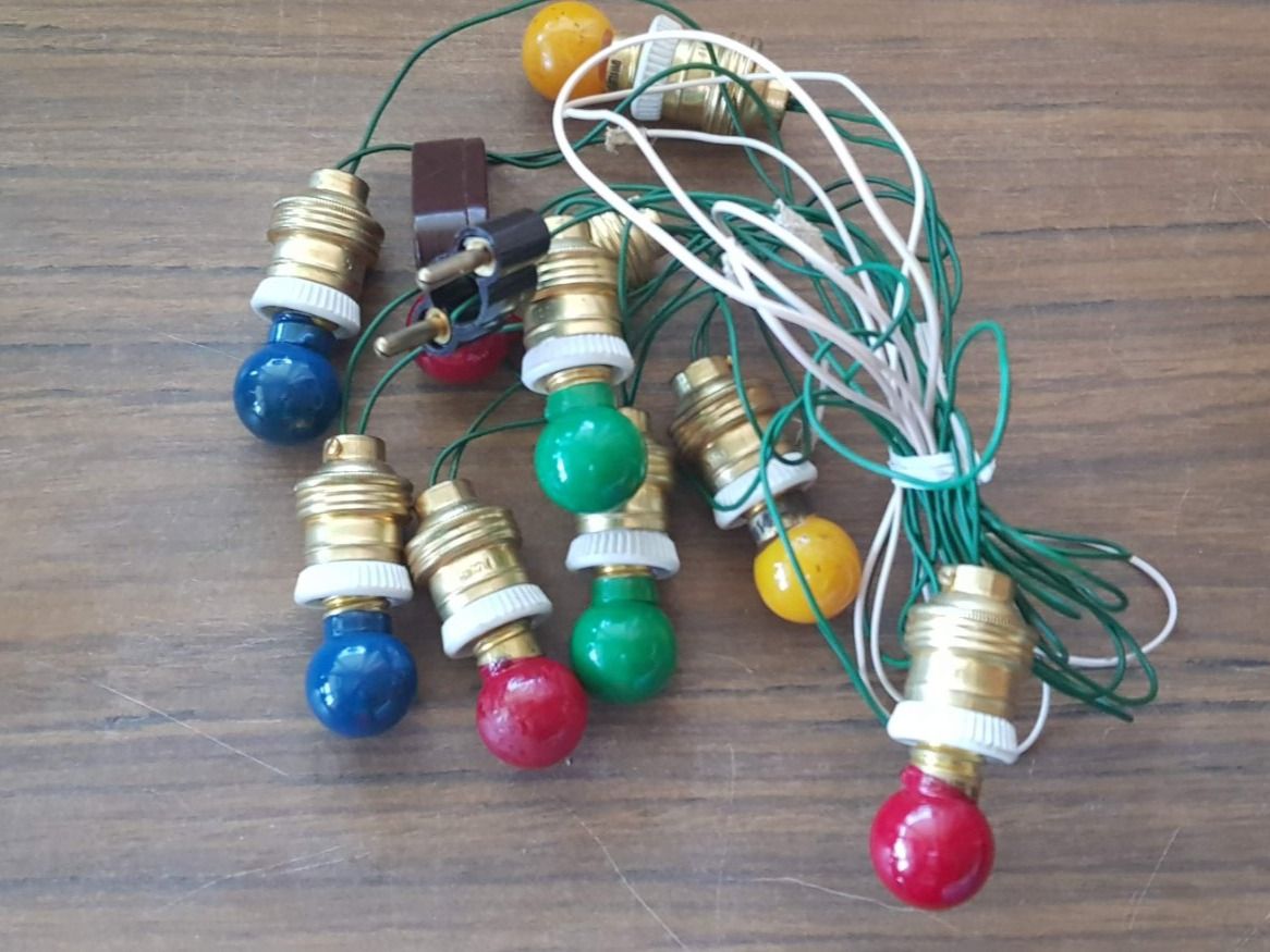 Tutte le decorazioni: Lichterkette 1950er – Usato da Mörschwil venduto da lindaswunderkiste 1