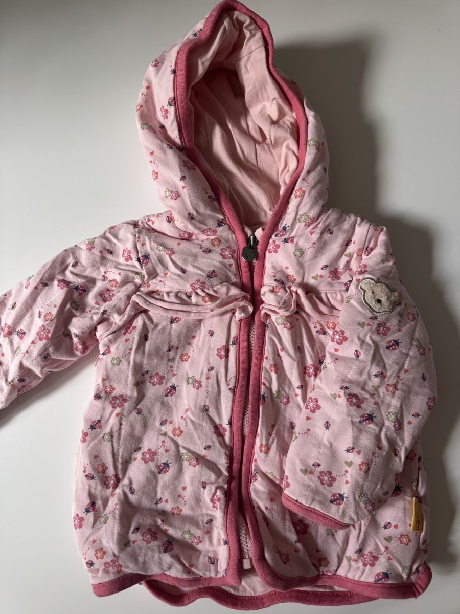 Vestes & Manteaux: Mädchen Jacke Grösse: 80 rosa Blumenmuster  – Neuf (Voir description) à Belp par Secondhand11
