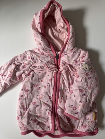 Mädchen Jacke Grösse: 80 rosa Blumenmuster 