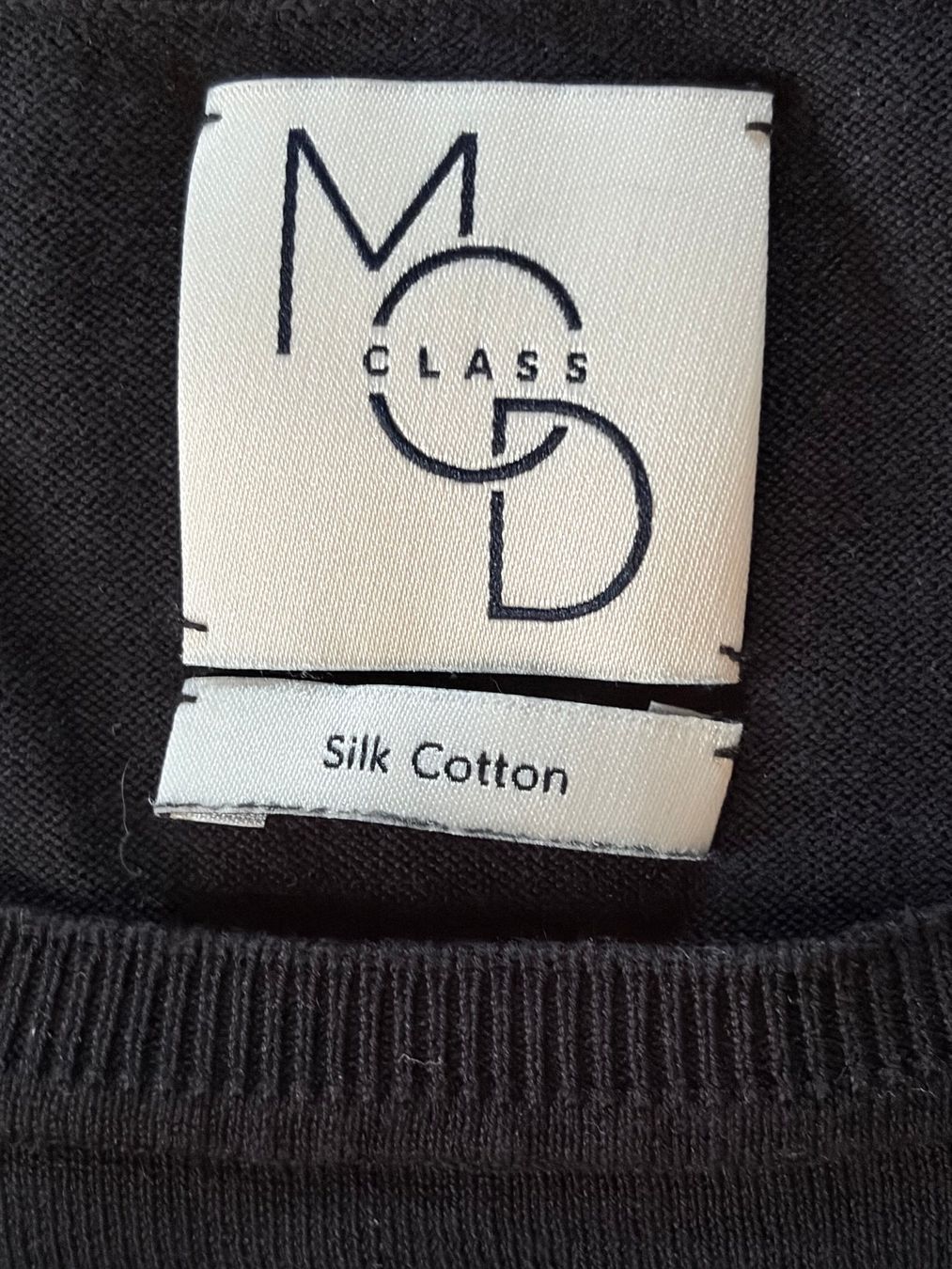 Pulls & Sweat-shirts: Pullover MOD Seide Baumwolle Schwarz Grösse L – D'occasion à Küsnacht ZH par cipi01 1
