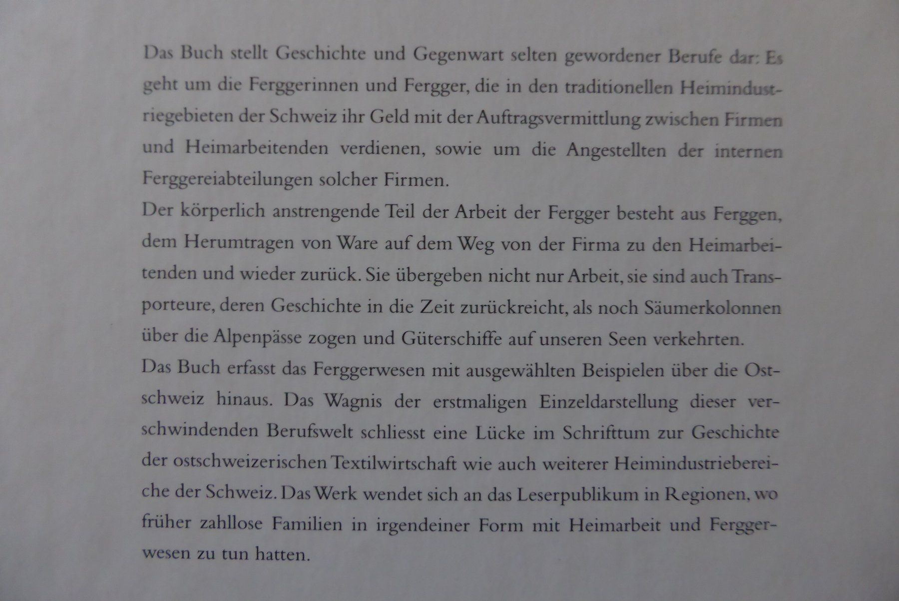 Libri: Die Fergger - Appenzell - Ostschweiz – Nuovo (secondo la descrizione) da Brunnadern venduto da lesezirkel 1
