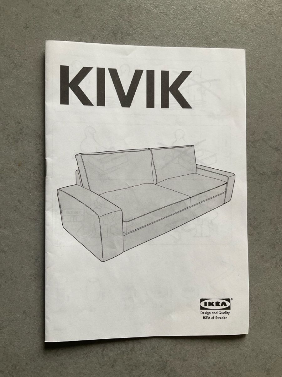 Divani: Weisses Sofa, 3-plätzig, sehr bequem – Usato da Meisterschwanden venduto da Stridu 1