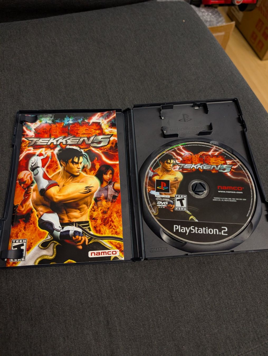 Giochi: Tekken 5 NTSC/USA Sony playstation 2 – Usato da Giubiasco venduto da Ticinerd 2