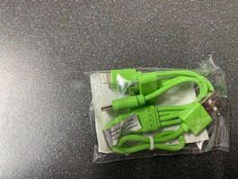 Ladekabel 4in1 grün