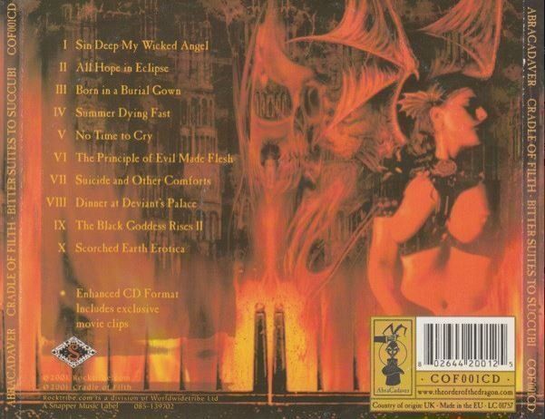 CD: Cradle of filth - Bitter... – Usato da St-Cergue venduto da VeganWarrior 1