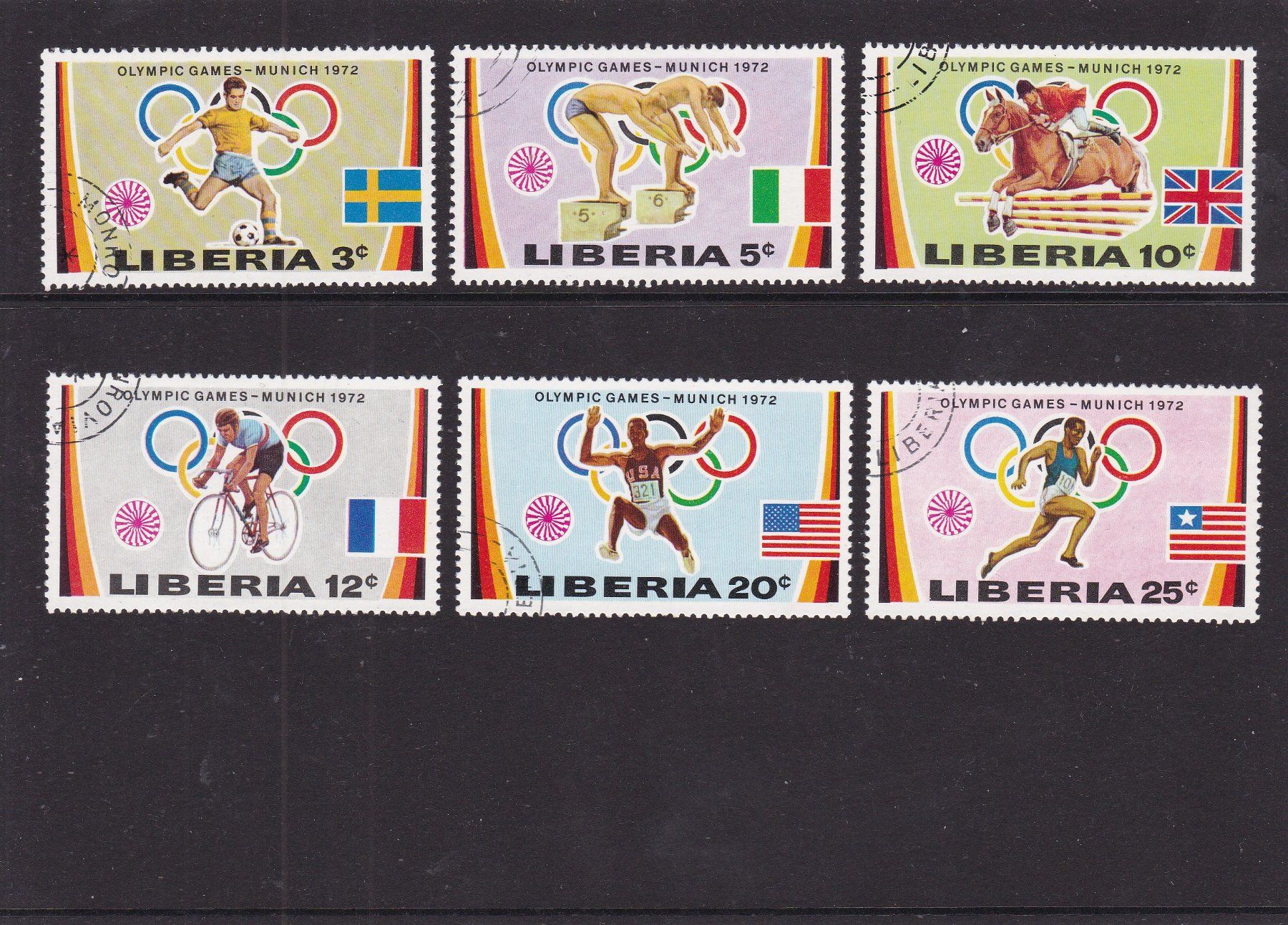 Tous les timbres: LIBERIA 1972 – D'occasion à Gretzenbach par Sikim