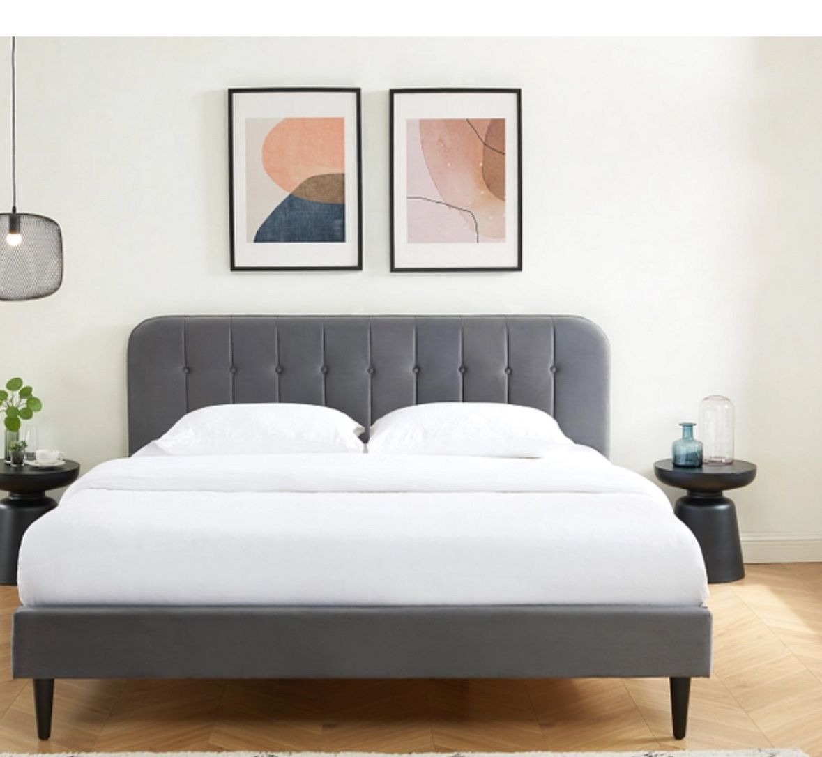 Conforama Betten: Beiges Bett, 160x200cm, mit Lattenrost&Matratze – Neu (gemäss Beschreibung) aus Sursee von Alyel