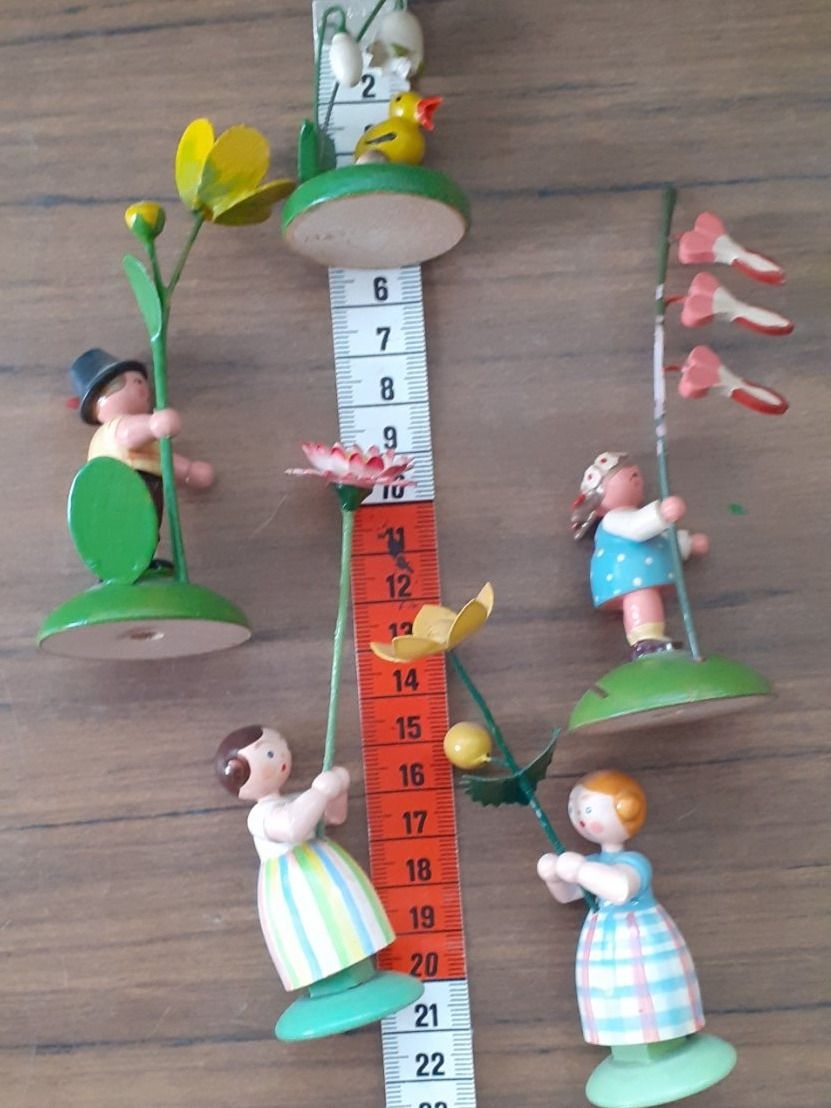 Figuren: Erzgebirge Blumenkinder Lot – Gebraucht aus Mörschwil von wunderkiste44 9