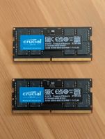 Crucial 64GB Kit (2x32GB) DDR5 4800Mhz SO-DIMM RAM