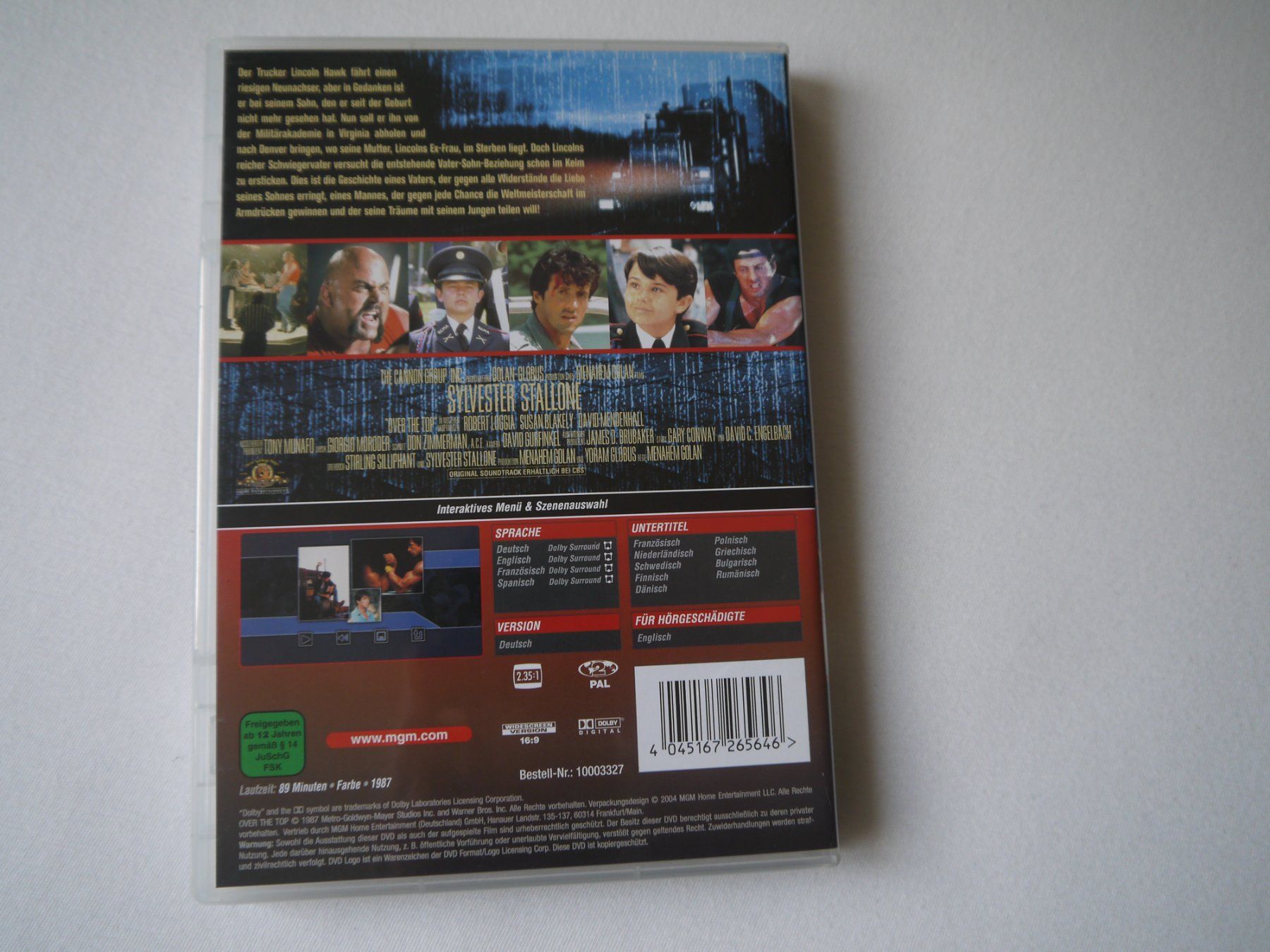 Tutti i DVDs: OVER THE TOP - Sylvester Stallone – Usato da Hagendorn venduto da Blaf 1