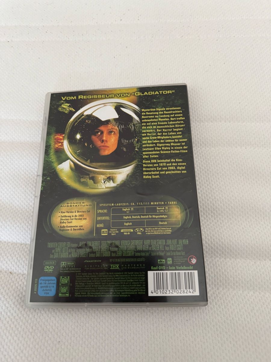 Alle DVDs: Alien - Director's Cut DVD – Gebraucht aus Suhr von Oppel 2