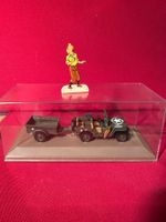 Figurine Tintin sur Jeep Willys MB - Objet de collection