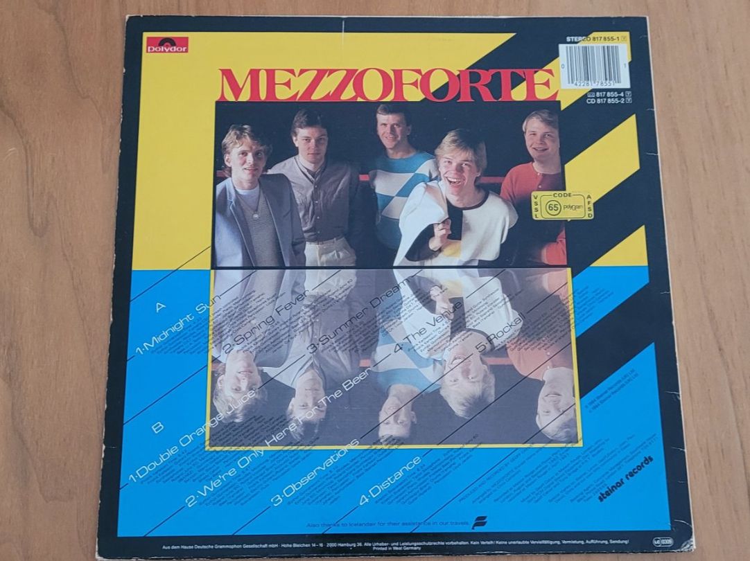 Dischi in vinile: LP  Mezzoforte – Usato da Martigny venduto da MZ-67 1