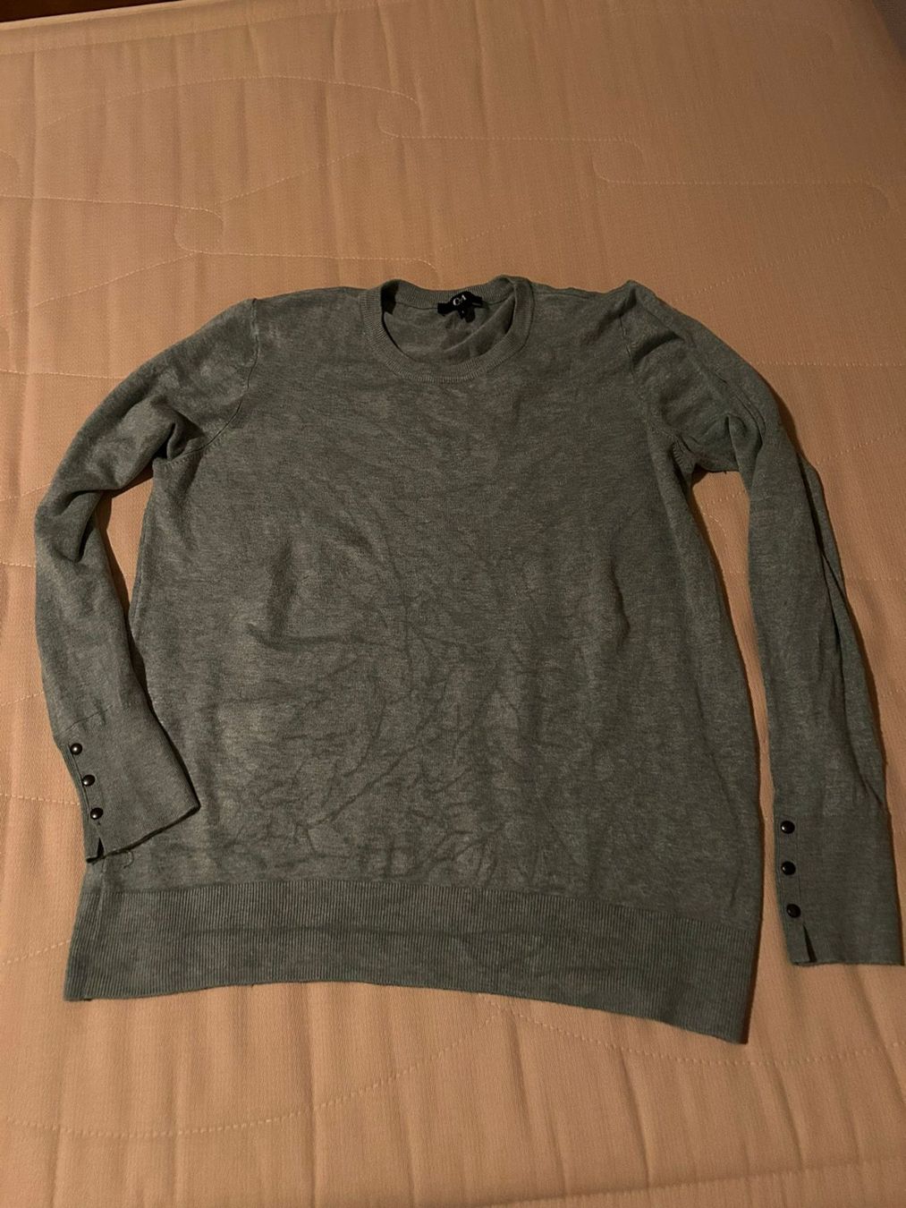 C&A Maglioni & Felpe: Maglione grigio C&A tg.L – Usato da Melano venduto da H-Sara