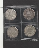 4 x Franken (diverse Jahrgänge)