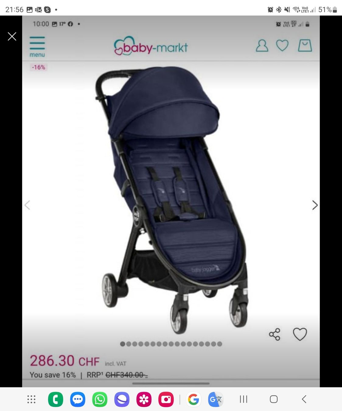 Baby Jogger Kinderwagen: City Select Baby Jogger – Gebraucht aus Aesch BL von mun_jm7v 7