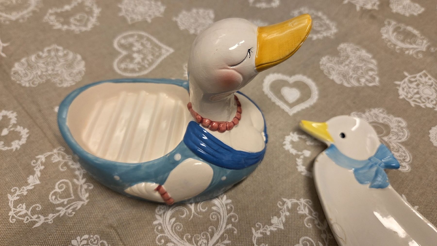 Tutte le decorazioni: 2 Enten Seifenschalen – Usato da Kreuzlingen venduto da KleinerSchatzkasten 2