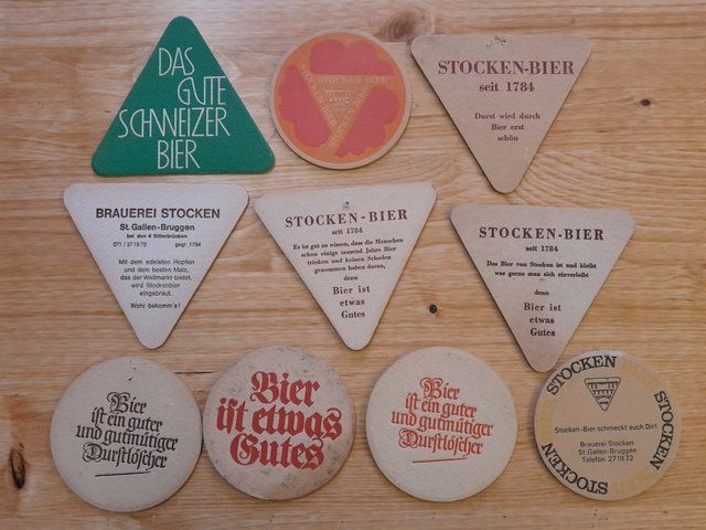 Sottobicchieri: Bierdeckel Brauerei Stocken – Usato da St.Gallen venduto da Stocken64 2