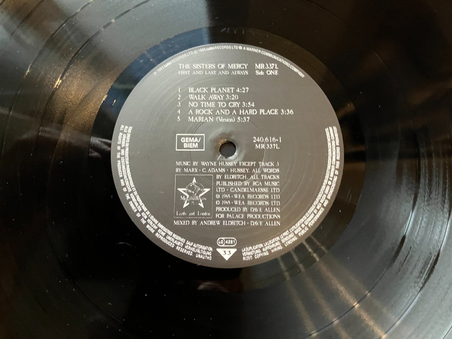Dischi in vinile: The SistersOf Mercy – Usato da Aarwangen venduto da Jukebox3 6