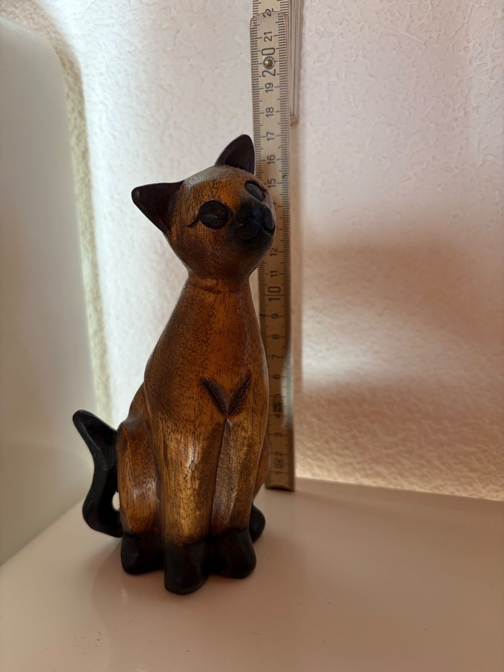 Statuette: Katze aus Holz – Usato da Herrenhof venduto da Orchidee63