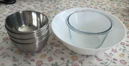 Lot de bols de cuisine 