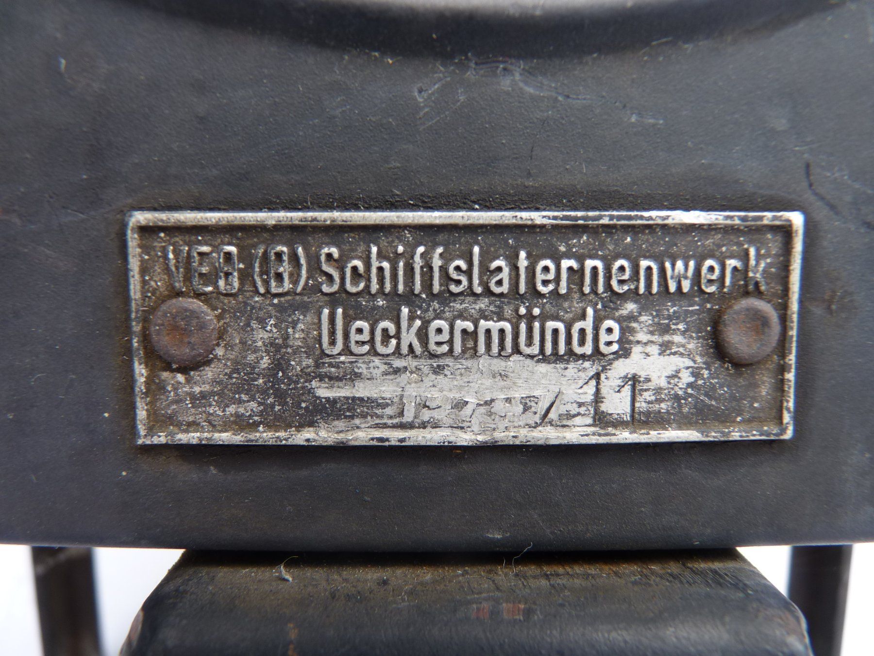 Lampade: Antike Schiffslaterne Petrol – Usato da Küsnacht ZH venduto da zoliboli01 4