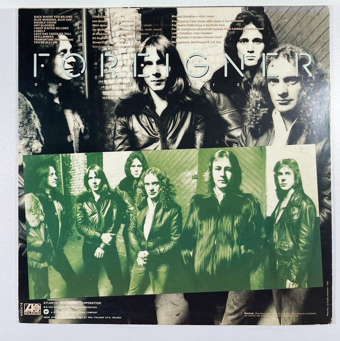 Schallplatten: LP: FOREIGNER - Double Vision (1978) – Neu (gemäss Beschreibung) aus Frenkendorf von Yard-Sale-2000 1