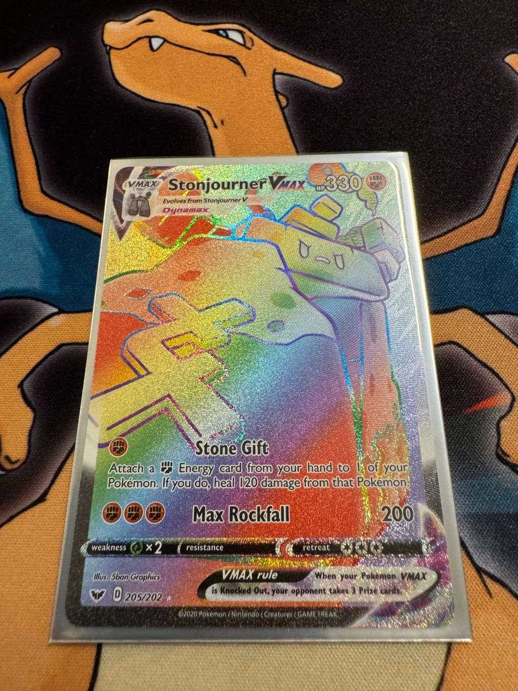 Pokémon Carte collezionabili: Stonjourner VMAX (SSH 205) - Sword & Shield – Nuovo (secondo la descrizione) da Bülach venduto da Pfrenzel