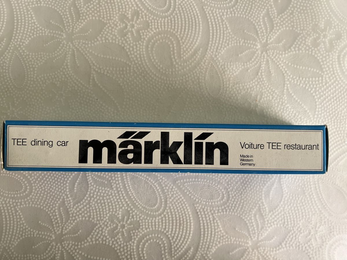 Märklin Modellini di ferrovie: Märklin TEE-Speisewagen Blechmodel – Usato da Ostermundigen venduto da K-Modellbau 3