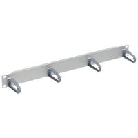 Plaque guide-câbles 1UH 19" gris R&M