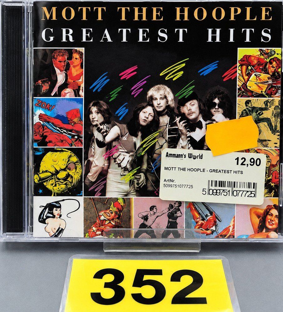 CD: CD Mott The Hoople "Greatest Hits", Nr. 352 – Nuovo e nell'imballaggio originale da Kottwil venduto da Crazyrolf