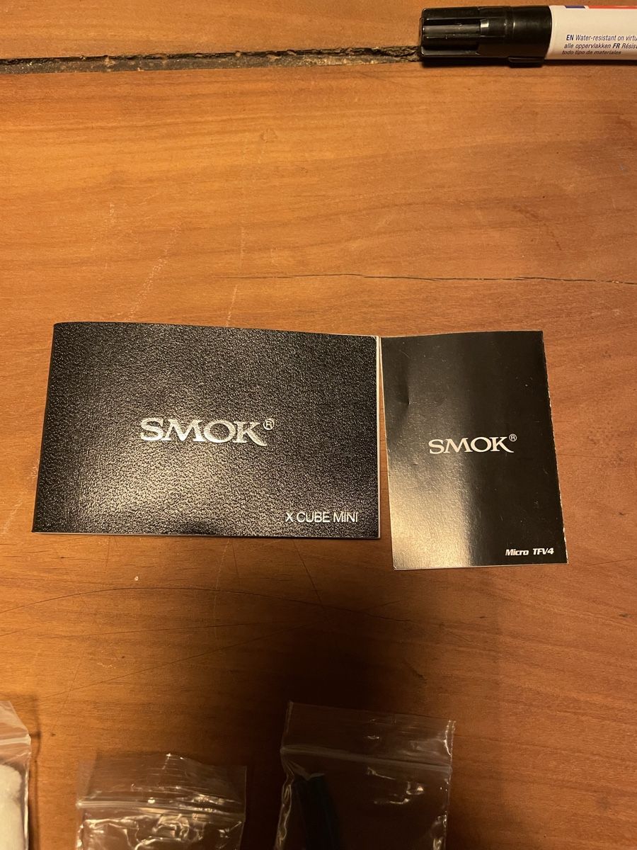 Altri Prodotti per fumatori: Smok Vape und Kopf: X Cube mini und Micro TFV4 – Usato da Bern venduto da Lepoint 2