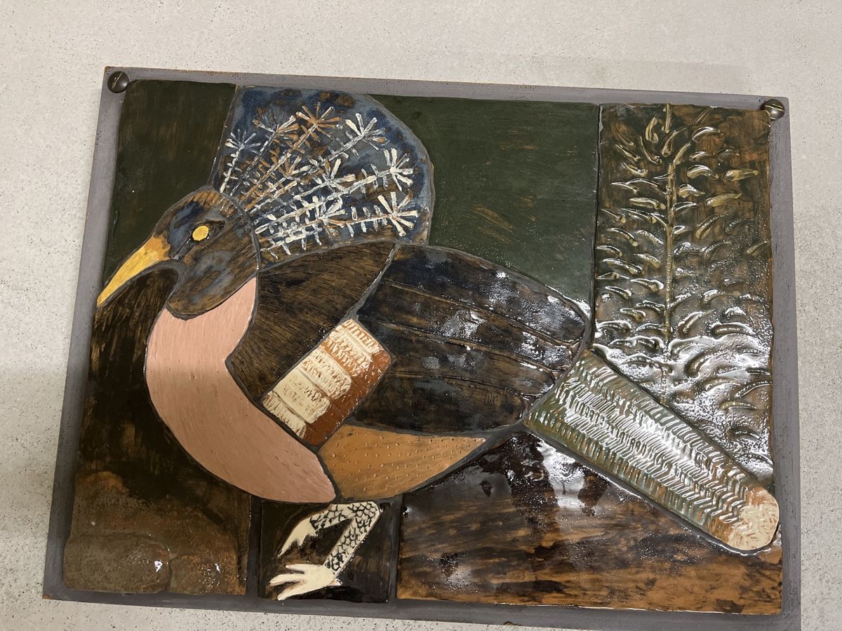Foto & Immagini: Vogelbild, ton massiv, gebrannt Einzelstück – Usato da Aesch BL venduto da shuja01 1