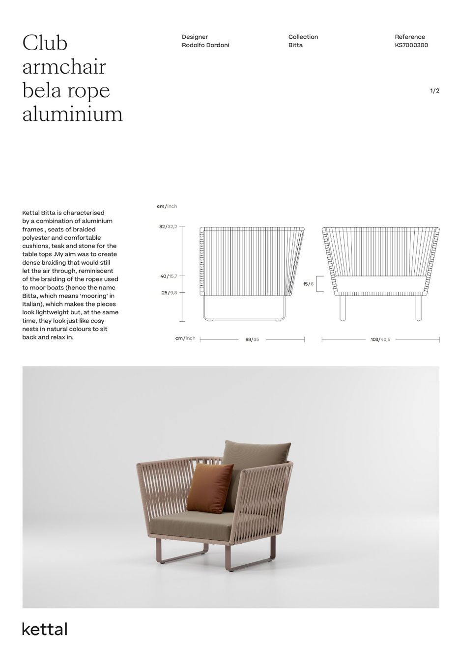Sedie a sdraio: Kettal Designer-Gartenlounge – Usato da Zürich venduto da Mike3000 8