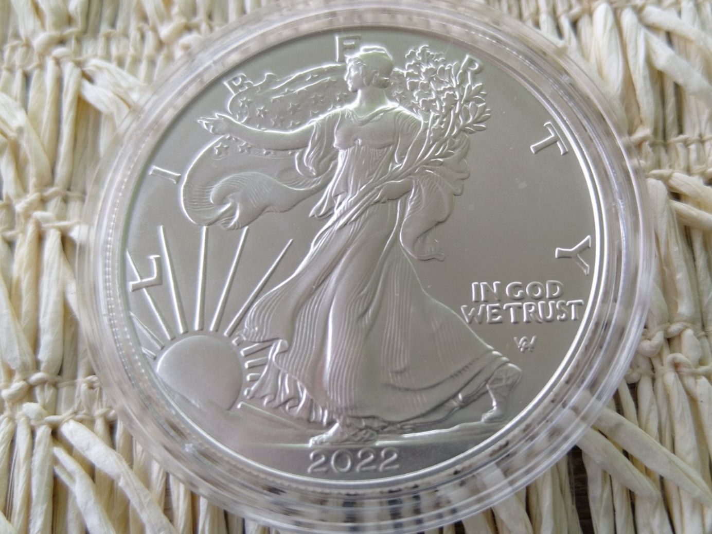 Tutti le monete: 1 Unze Silber 999 - American Silver Eagle 2022 – Nuovo (secondo la descrizione) da Dättlikon venduto da Quarz58 3