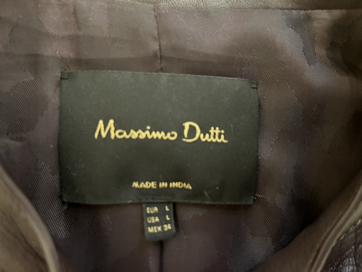 Massimo Dutti Jacken: Lederjacke Massimo Dutti kaffeebraun Gr. L – Gebraucht aus Schindellegi von Zurpan 1