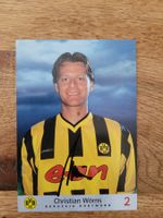 Autogrammkarte Christian Wörns / handsigniert / BVB