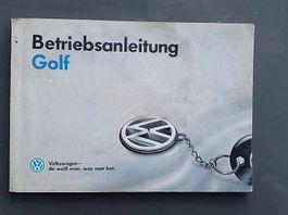 Betriebsanleitung VW Golf