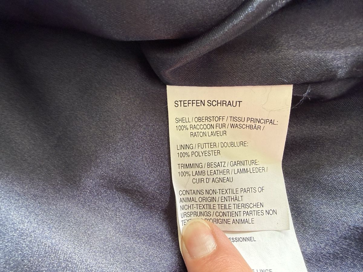 Gilet & Giacche senza maniche: Fellweste Blau, schwarz gestreift Gr 40 – Nuovo (secondo la descrizione) da Richterswil venduto da Solemare47Nicole 3