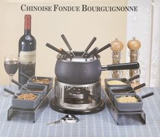 Chinoise Fondue Bourguignonne, 24-teilig
