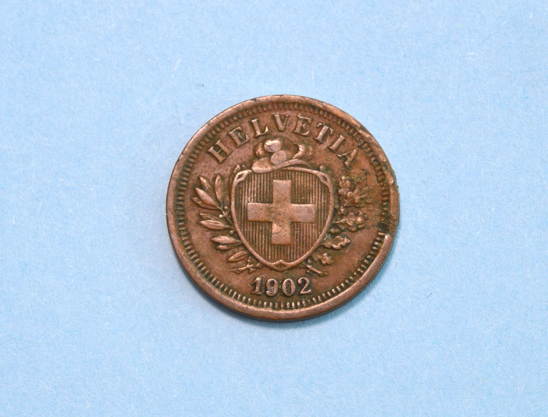 Tutti le monete: 1 Rappen 1902 – Usato da Oberglatt ZH venduto da dil_85sh