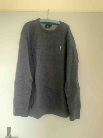 Herren Sweatshirt dunkelblau meliert Grösse XL neuwertig